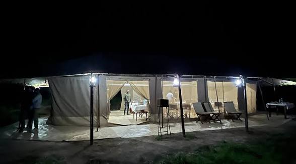 Kenzan Tented Camp Migration Camp